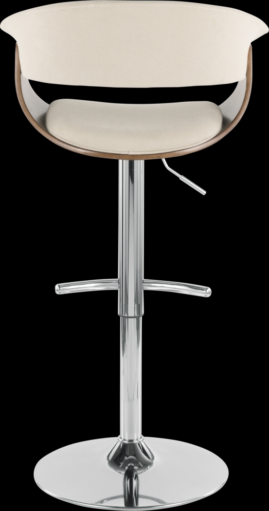Westdell Cream Adjustable Barstool, Set of 2 - Thumbnail - Image 7