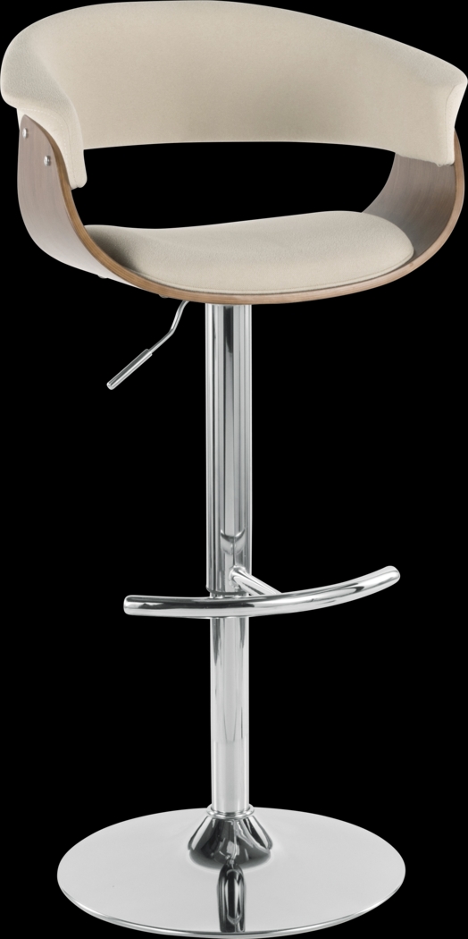 Westdell Cream Adjustable Barstool, Set of 2 - Thumbnail - Image 8