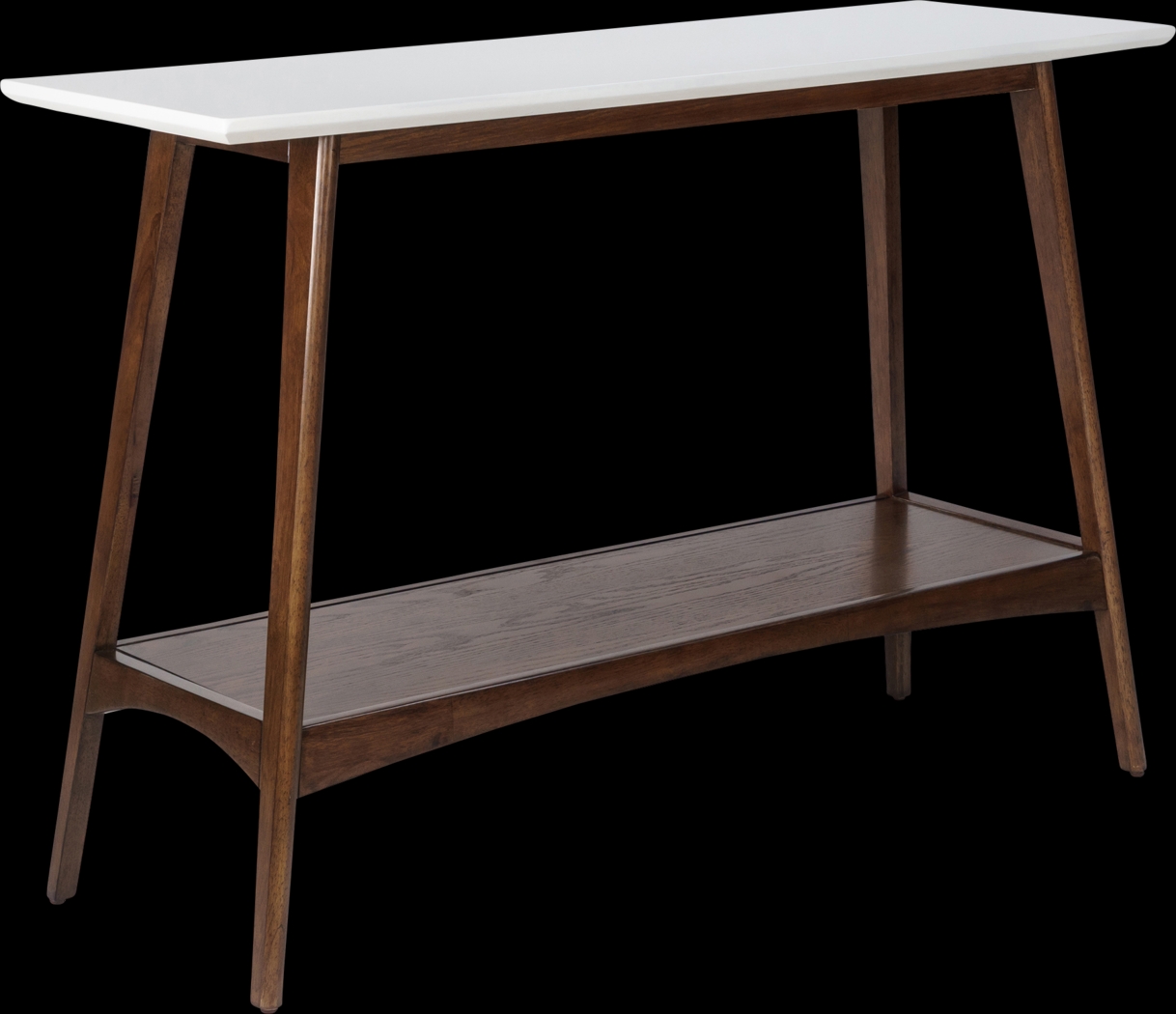 Westella Pecan Sofa Table - Thumbnail - Image 1