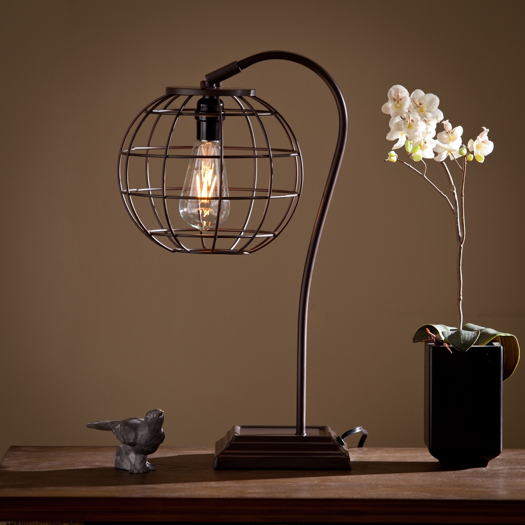 Westend Brown Table Lamp - Thumbnail - Image 3