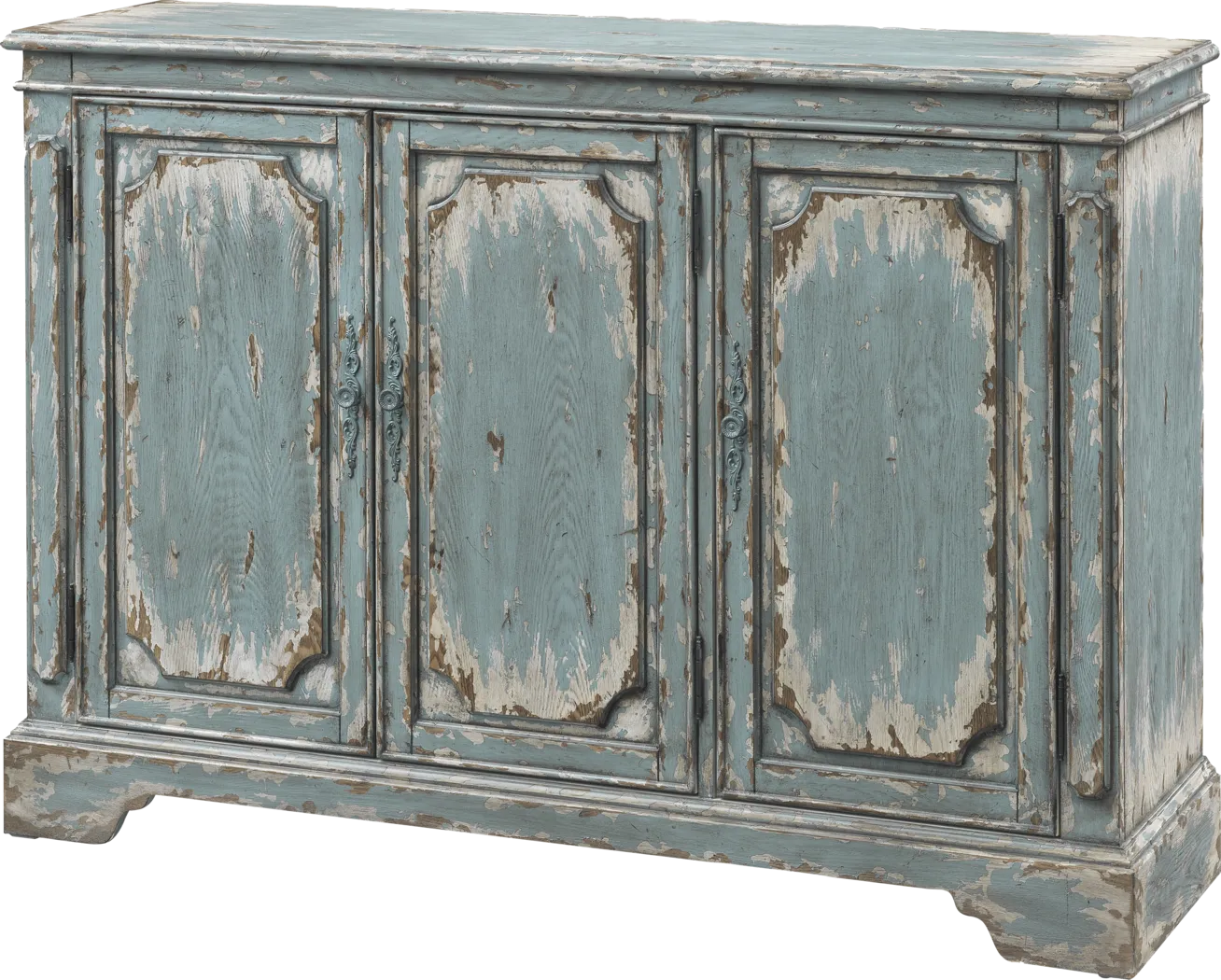 Wester Road Blue Credenza - Thumbnail - Image 2