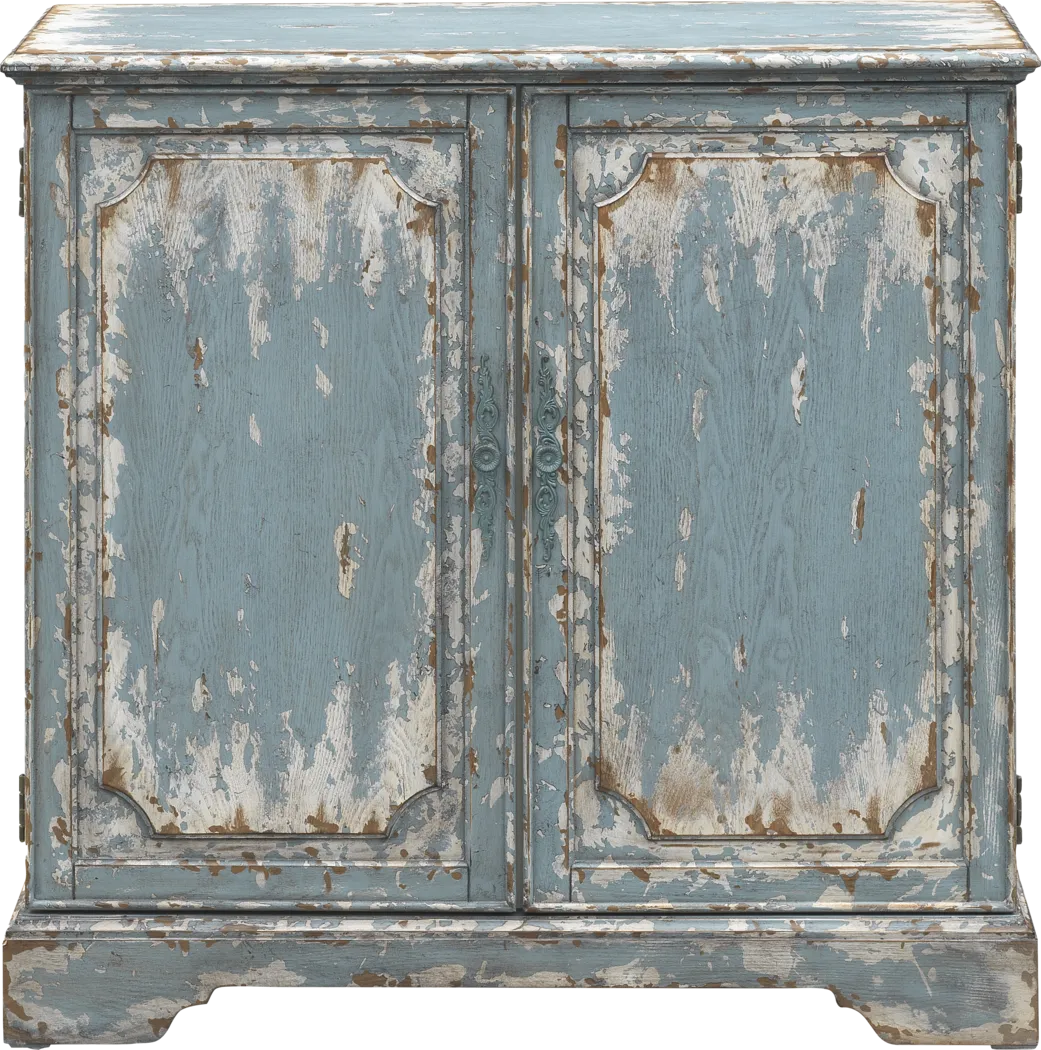 Wester Road Blue Accent Cabinet - Thumbnail - Image 1