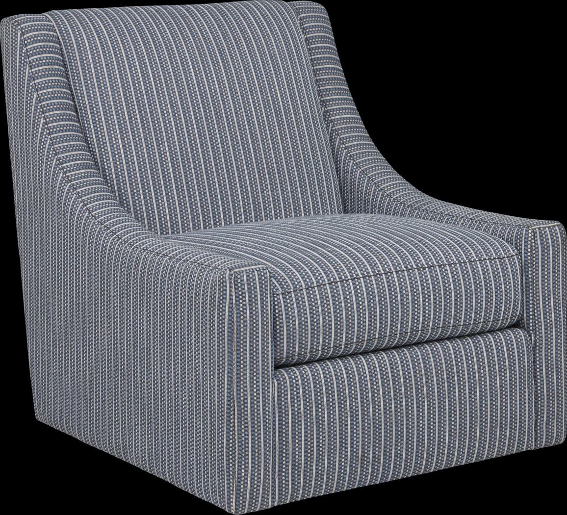 Westerfield Indigo Accent Chair - Thumbnail - Image 1