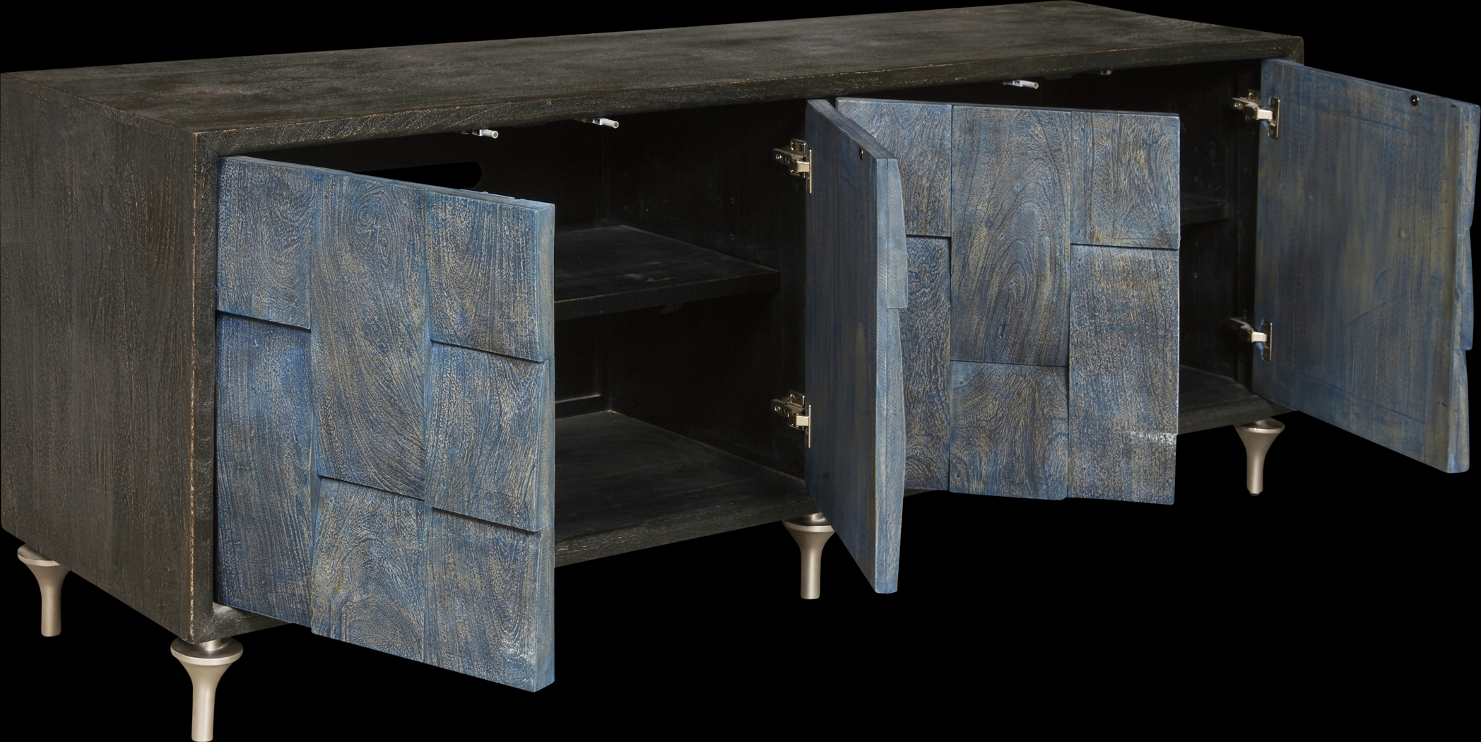 Westgarth Blue 72 in. Console - Thumbnail - Image 3