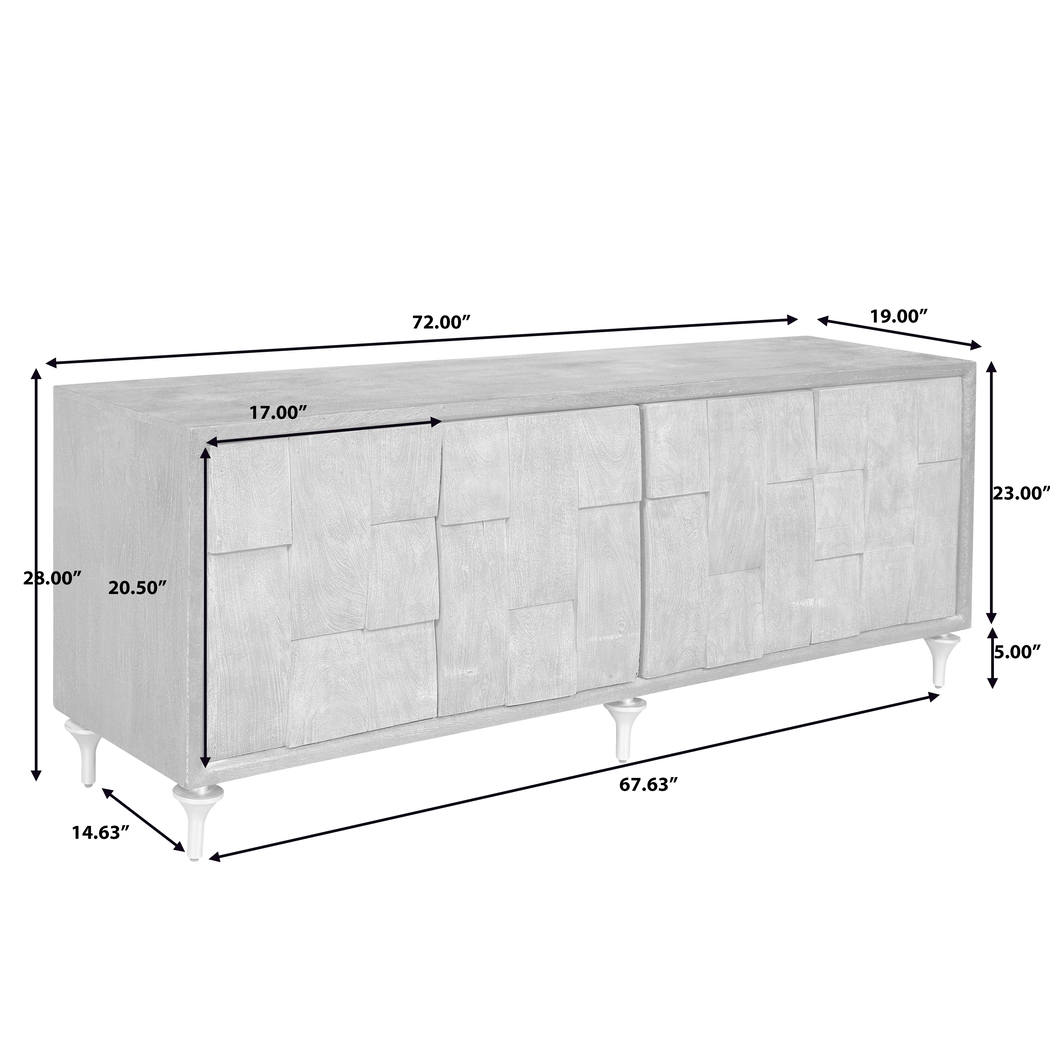 Westgarth Blue 72 in. Console - Thumbnail - Image 7