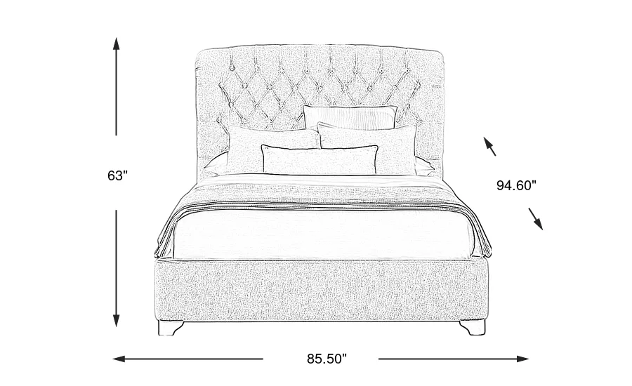 Dimension Image. Please refer to the Dimension Tab on this page for dimension details.