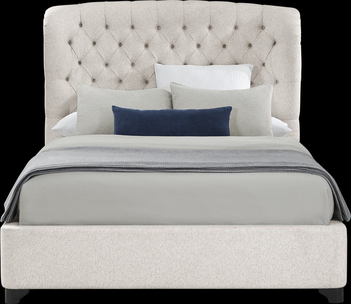 Westgate Gray 3 Pc Queen Bed - Thumbnail - Image 1