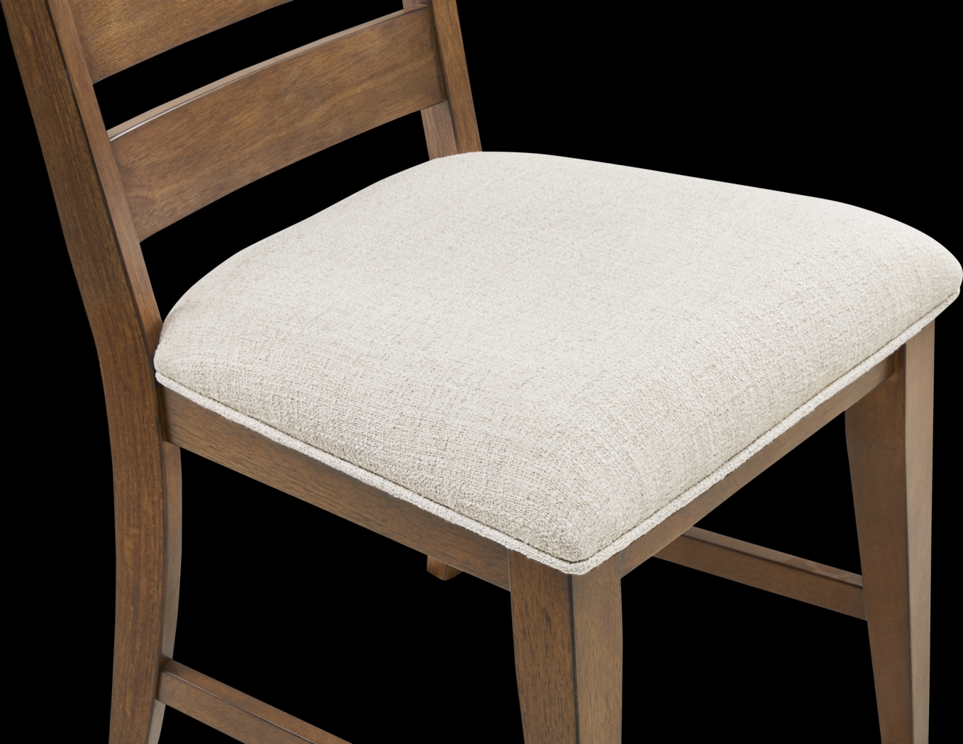 Westham Cream 5 Pc Dining Room with Ladder Back Chairs - Thumbnail - Image 7