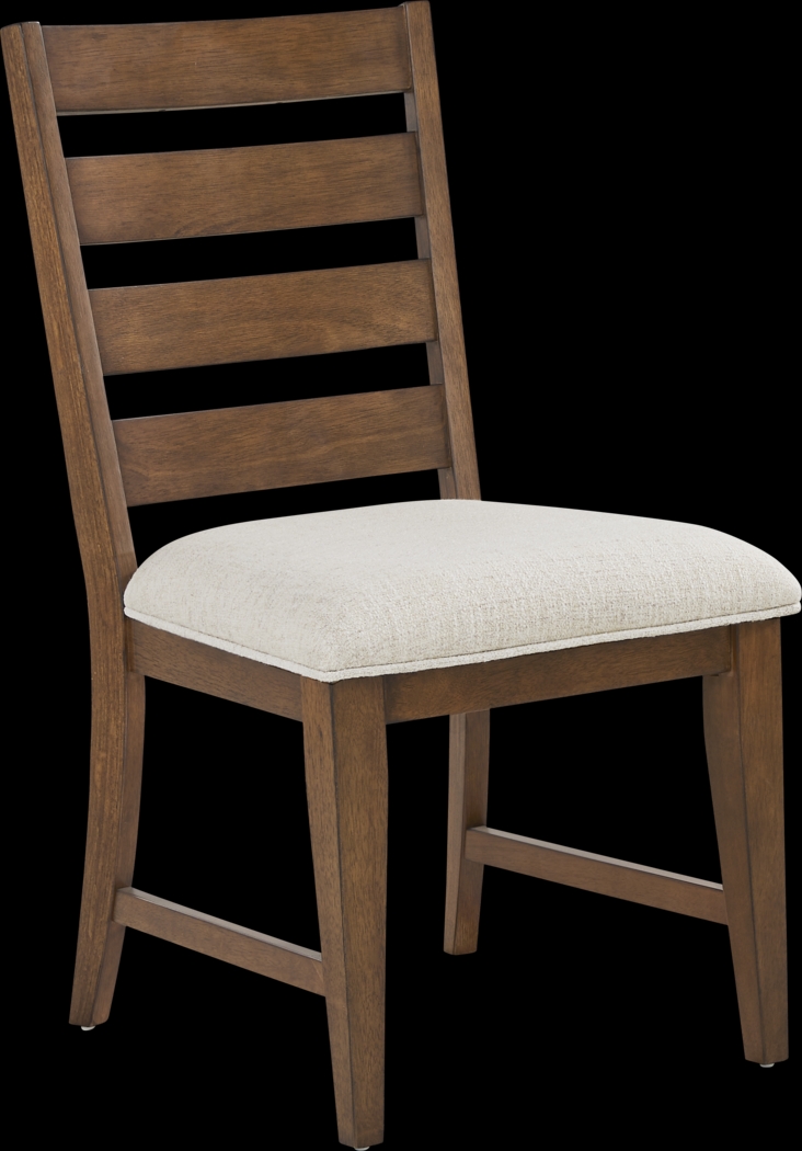 Westham Cream 5 Pc Dining Room with Ladder Back Chairs - Thumbnail - Image 5