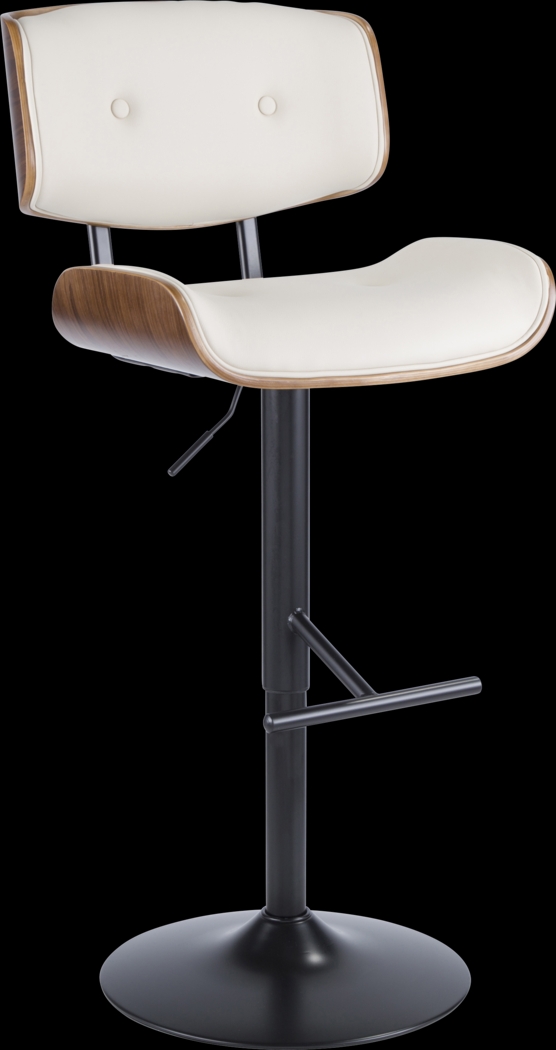 Westhues Cream Adjustable Barstool, Set of 2 - Thumbnail - Image 6