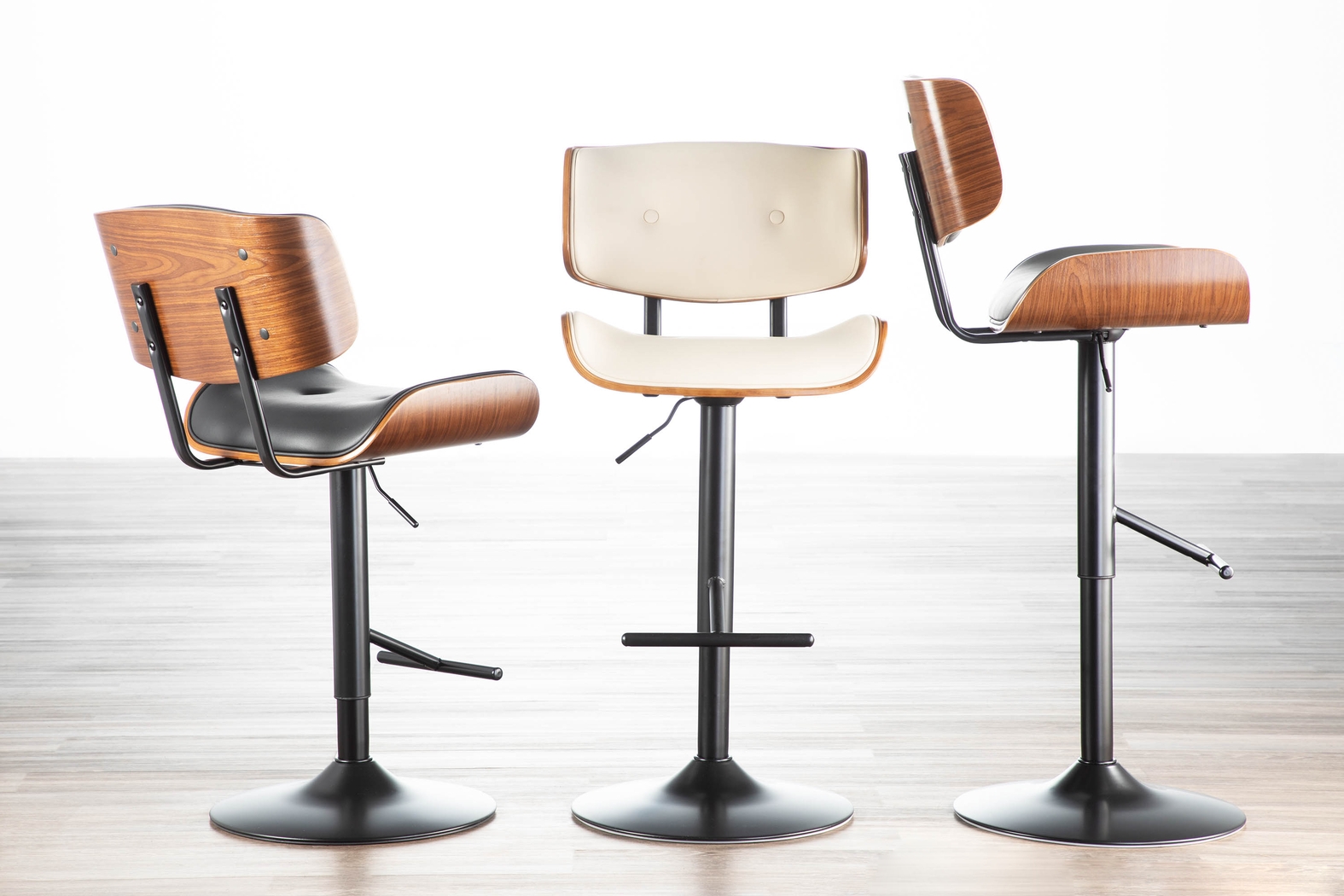 Westhues Gray Adjustable Barstool, Set of 2 - Thumbnail - Image 14