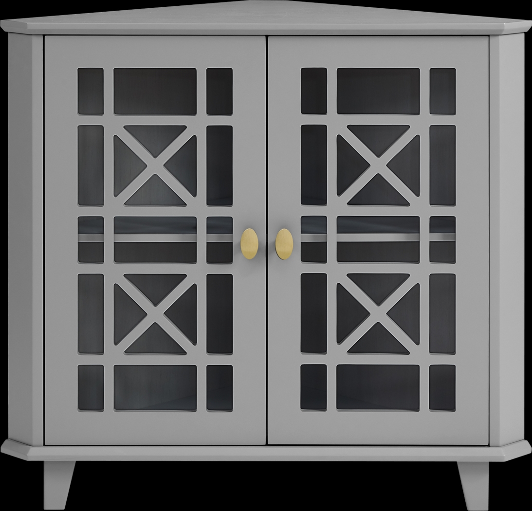 Westlyn Gray Accent Cabinet - Thumbnail - Image 2