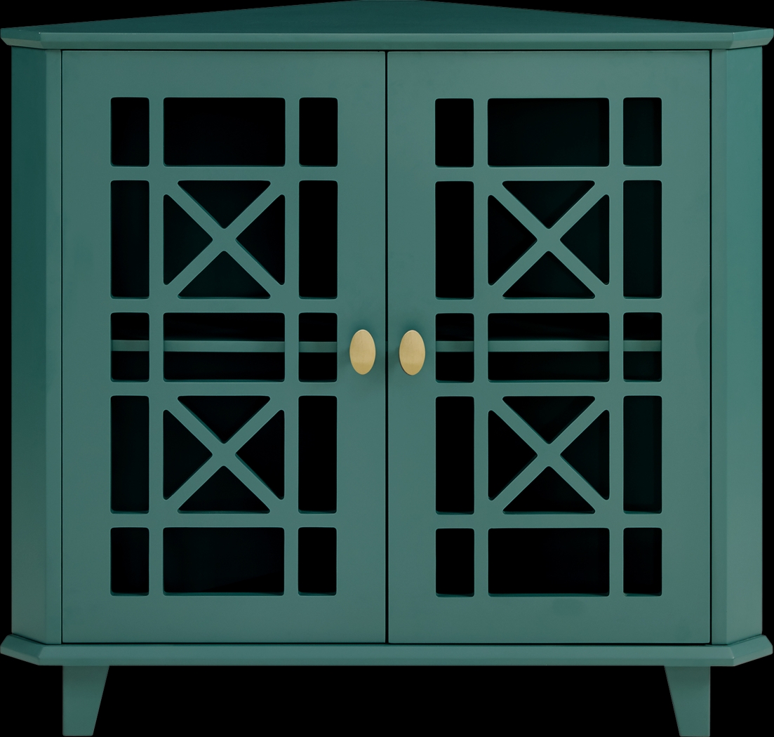 Westlyn Teal Accent Cabinet - Thumbnail - Image 2