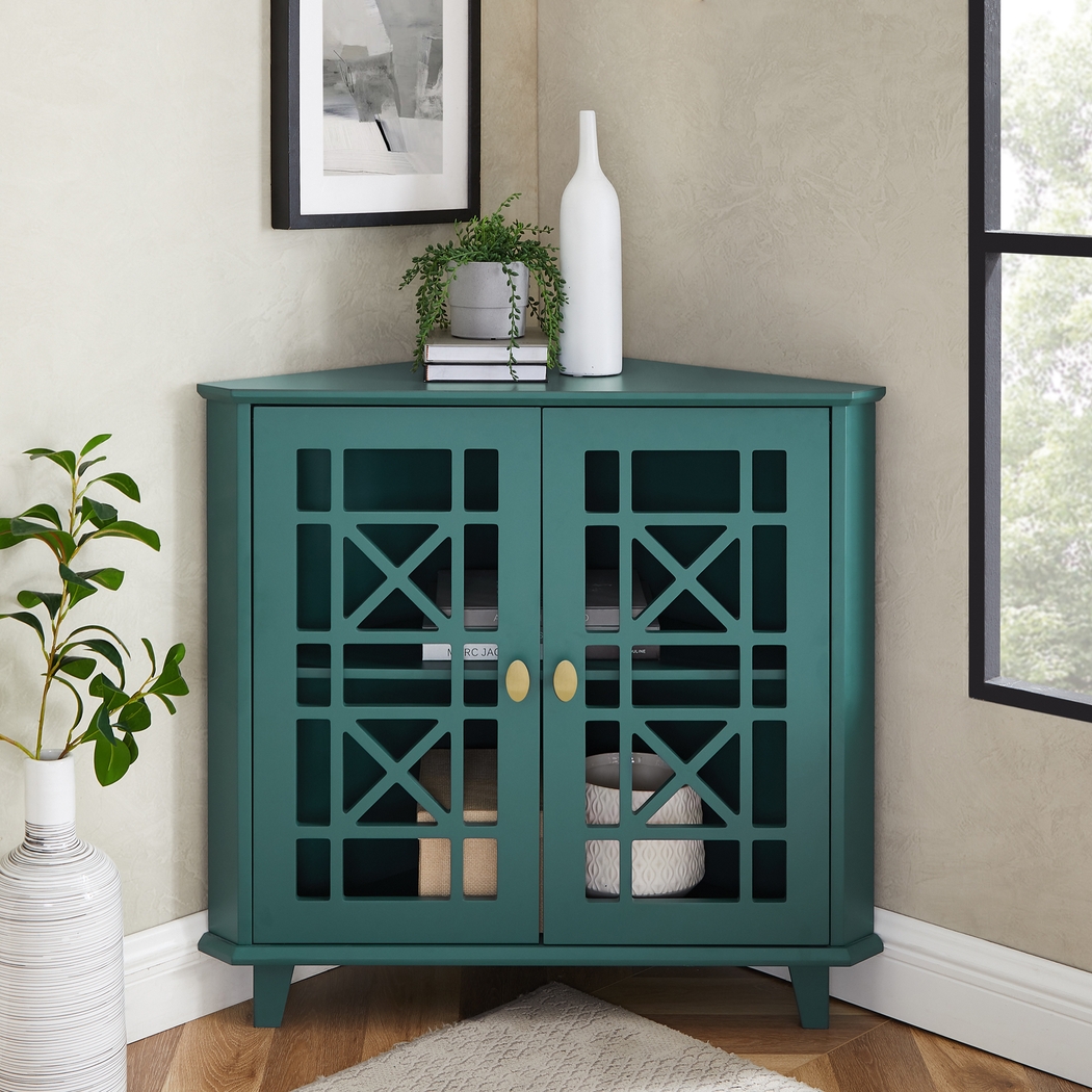 Westlyn Teal Accent Cabinet - Thumbnail - Image 5