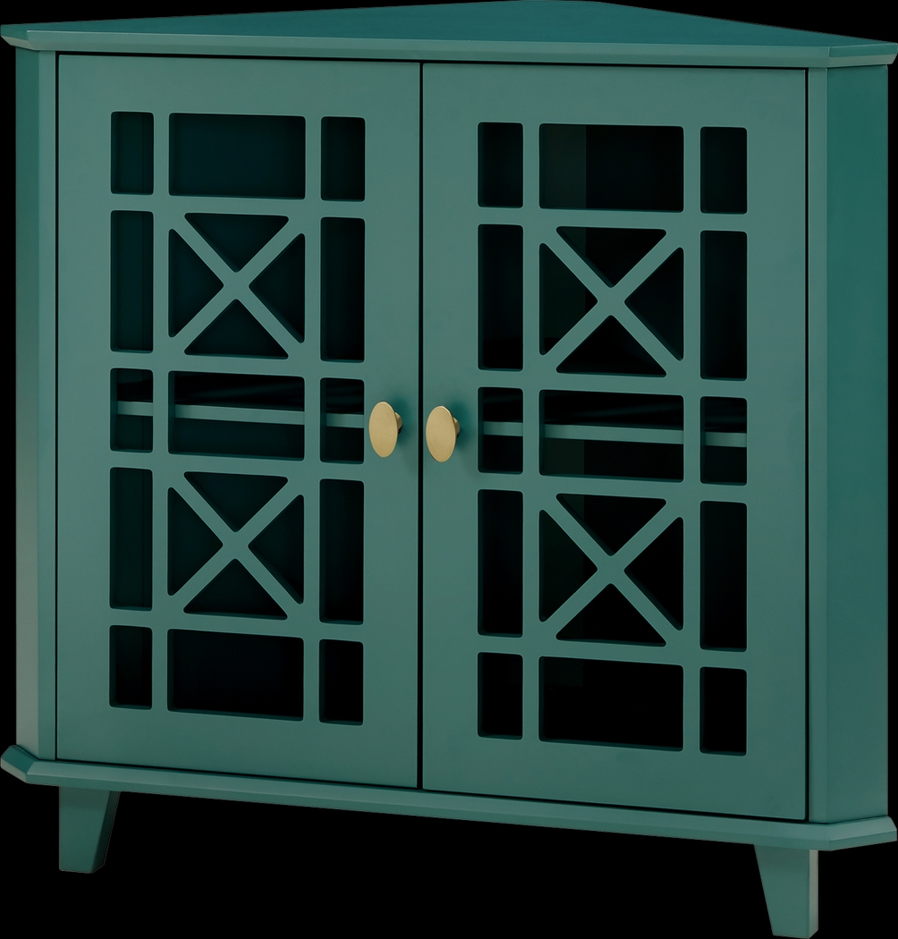 Westlyn Teal Accent Cabinet - Thumbnail - Image 1