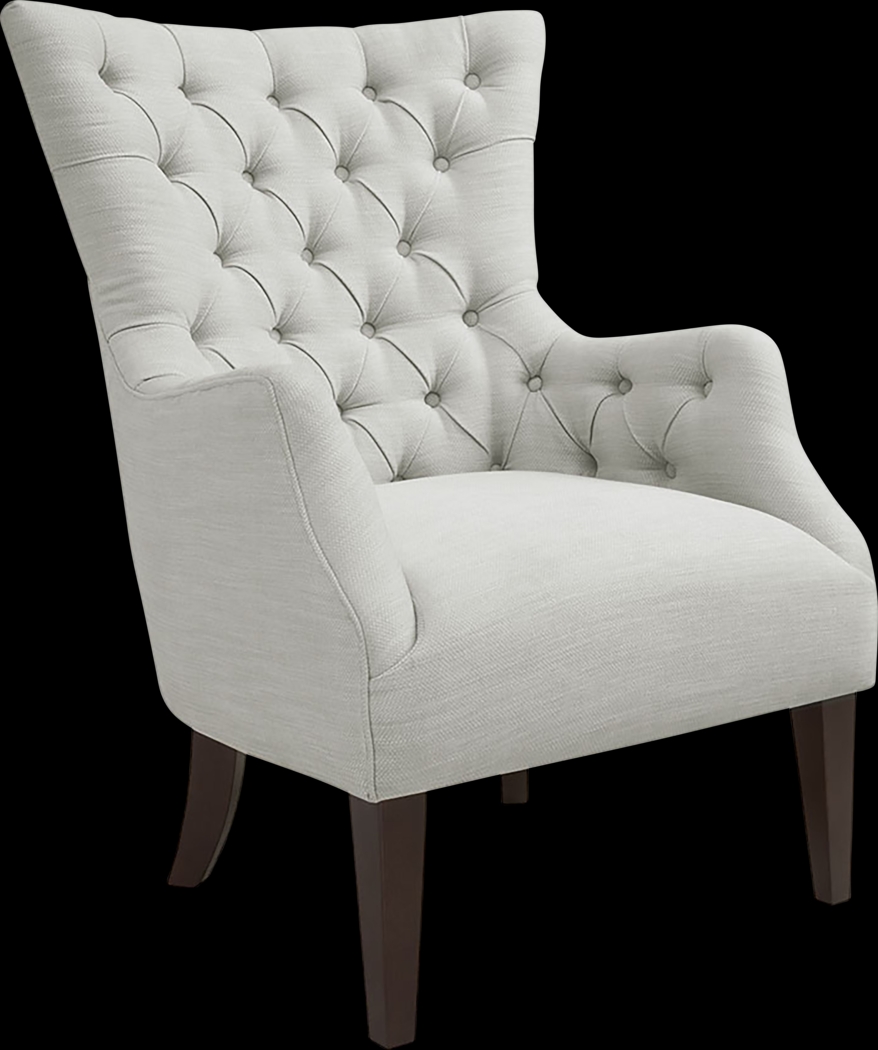 Westmoland Ivory Accent Chair - Thumbnail - Image 1
