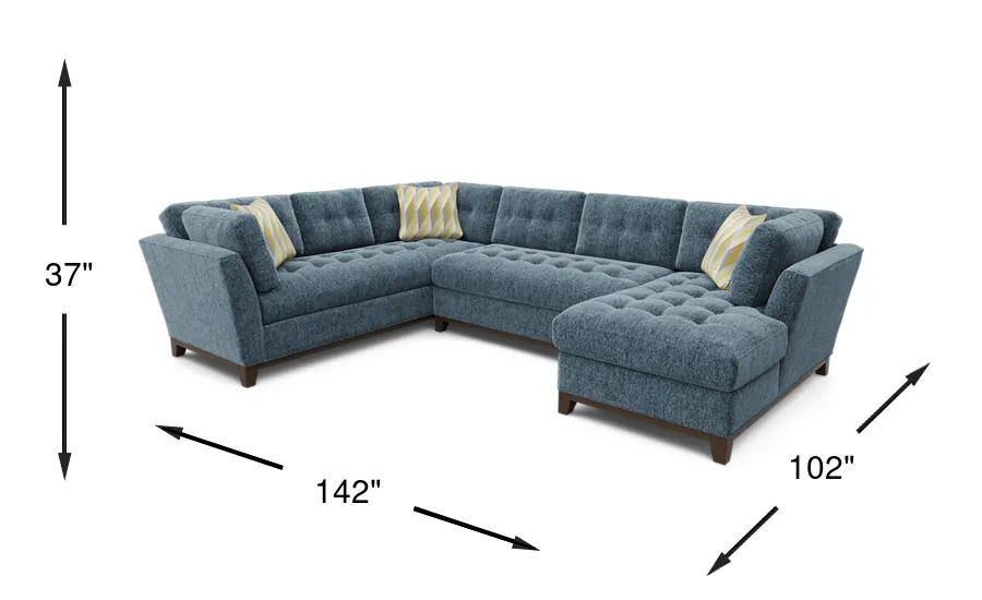 Dimension Image. Please refer to the Dimension Tab on this page for dimension details.