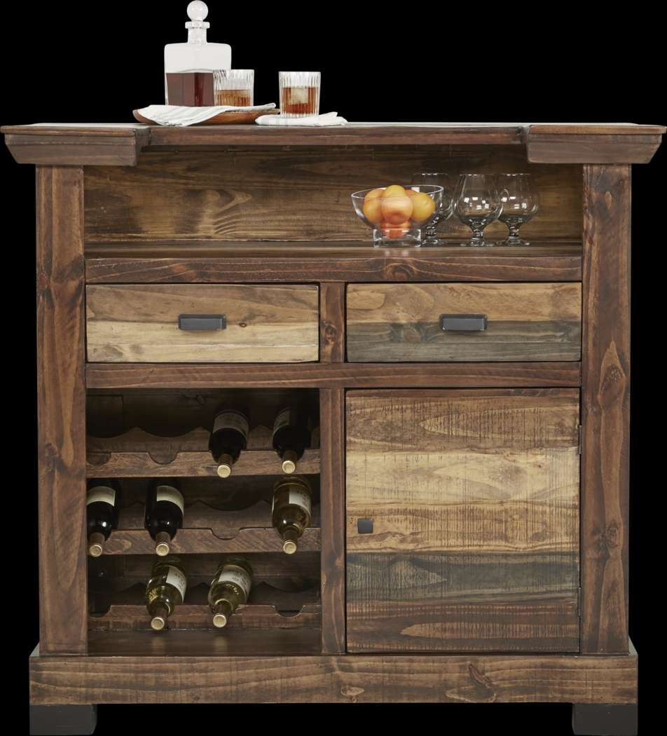 Cindy Crawford Home Westover Hills Brown 3 Pc Bar - Thumbnail - Image 3