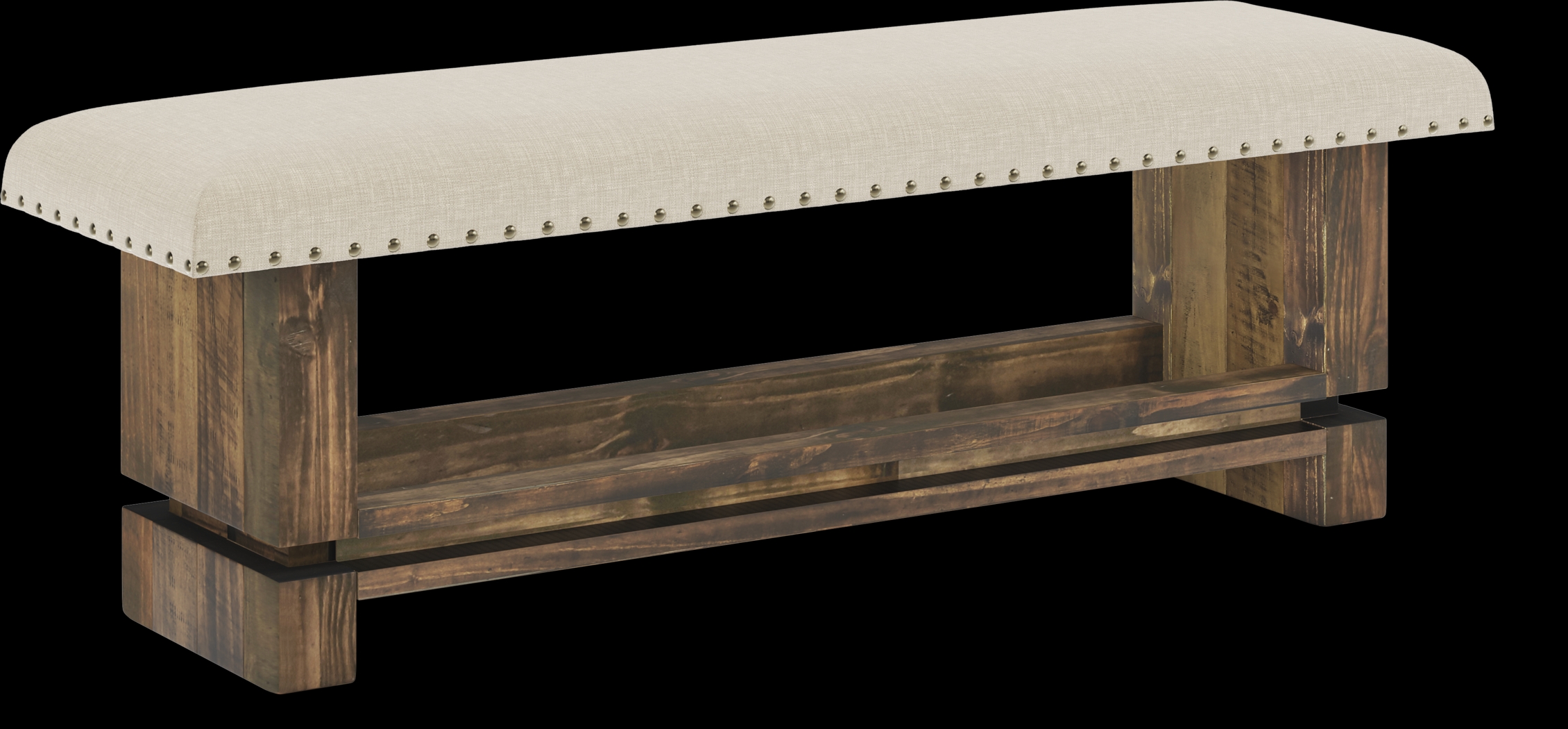 Westover Hills Brown Bench - Thumbnail - Image 1