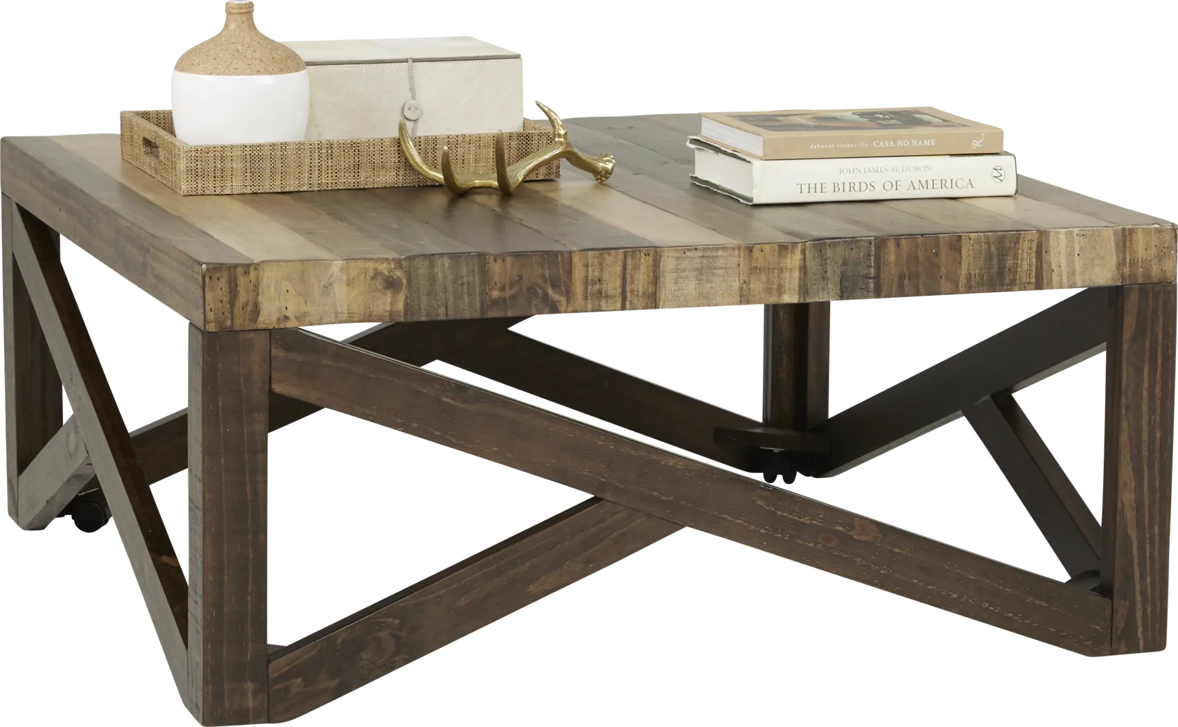 Westover Hills II Brown Cocktail Table - Thumbnail - Image 2