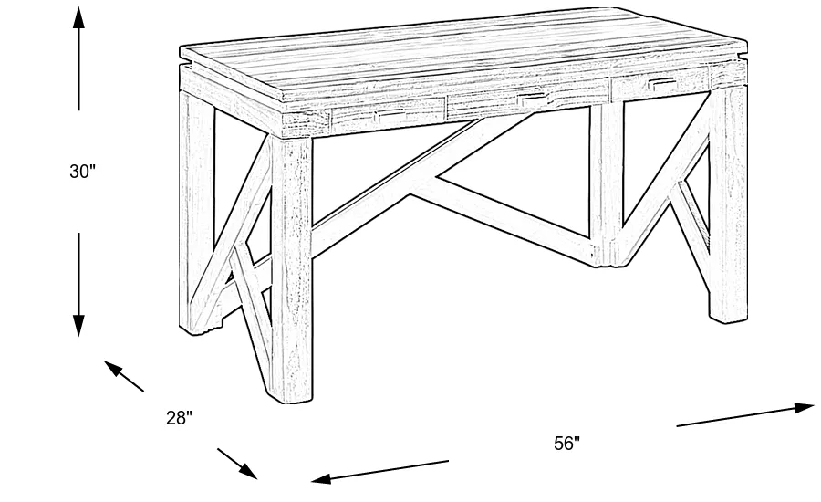 Dimension Image. Please refer to the Dimension Tab on this page for dimension details.