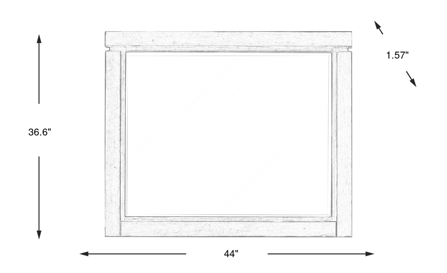 Dimension Image. Please refer to the Dimension Tab on this page for dimension details.