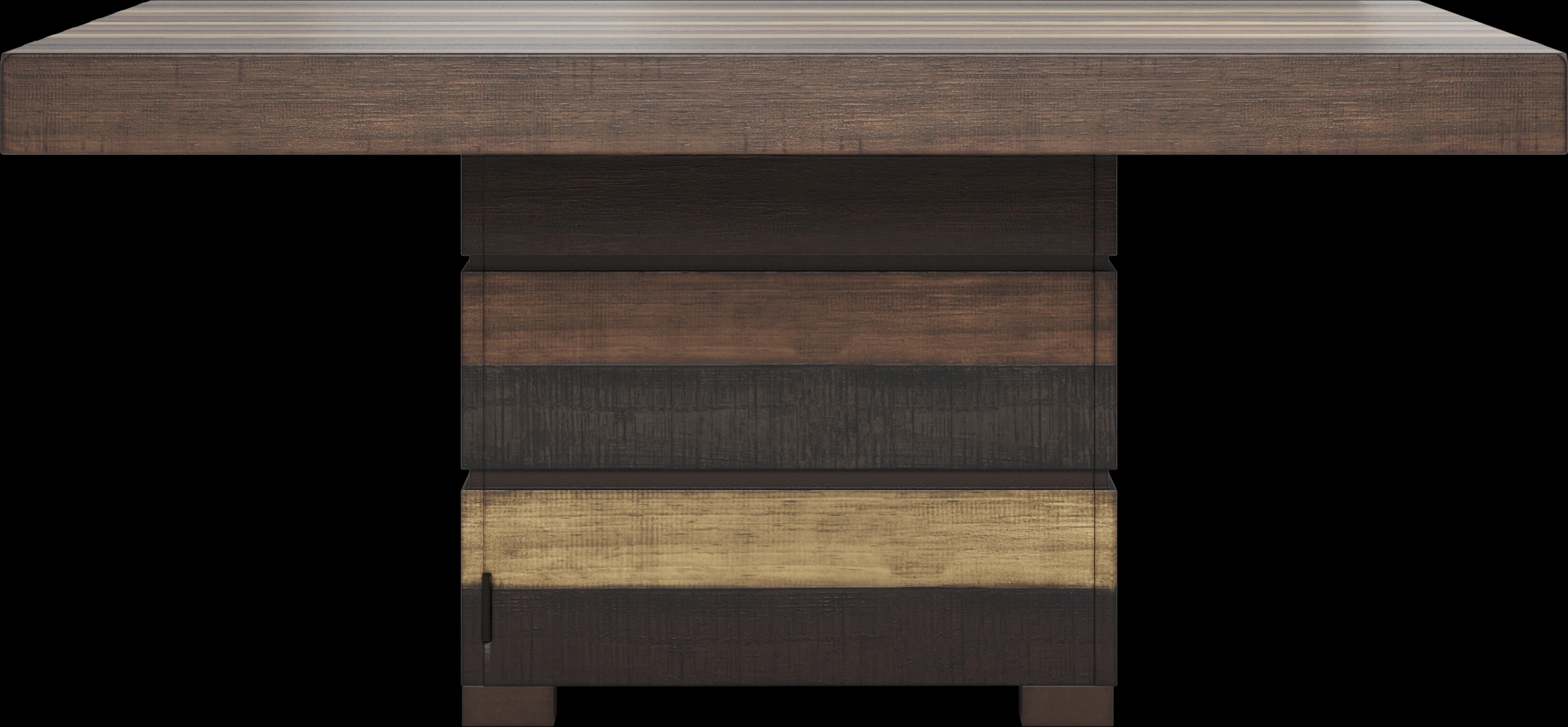 Westover Hills II Brown Square Dining Table - Thumbnail - Image 3