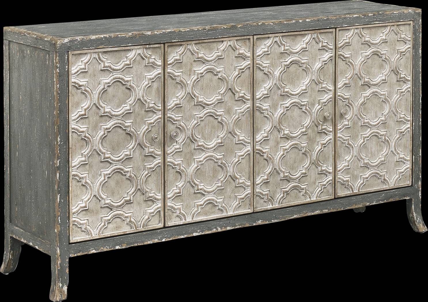 Westpepper Gray Credenza - Thumbnail - Image 1