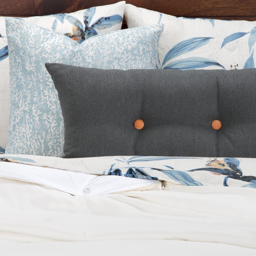 Westport Heights Blue 12 Pc King Duvet Set - Thumbnail - Image 2