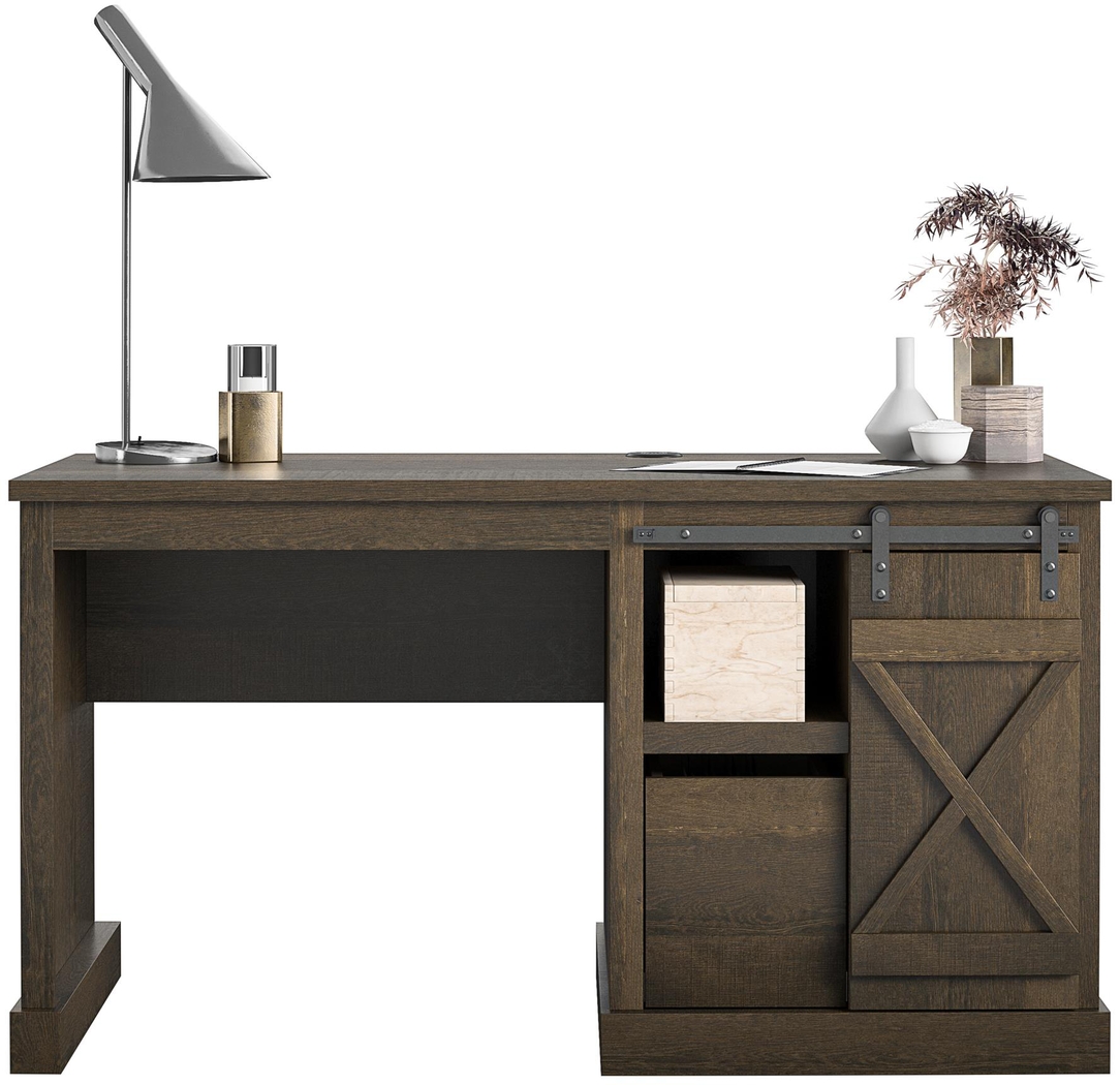 Westrae Oak Desk - Thumbnail - Image 2