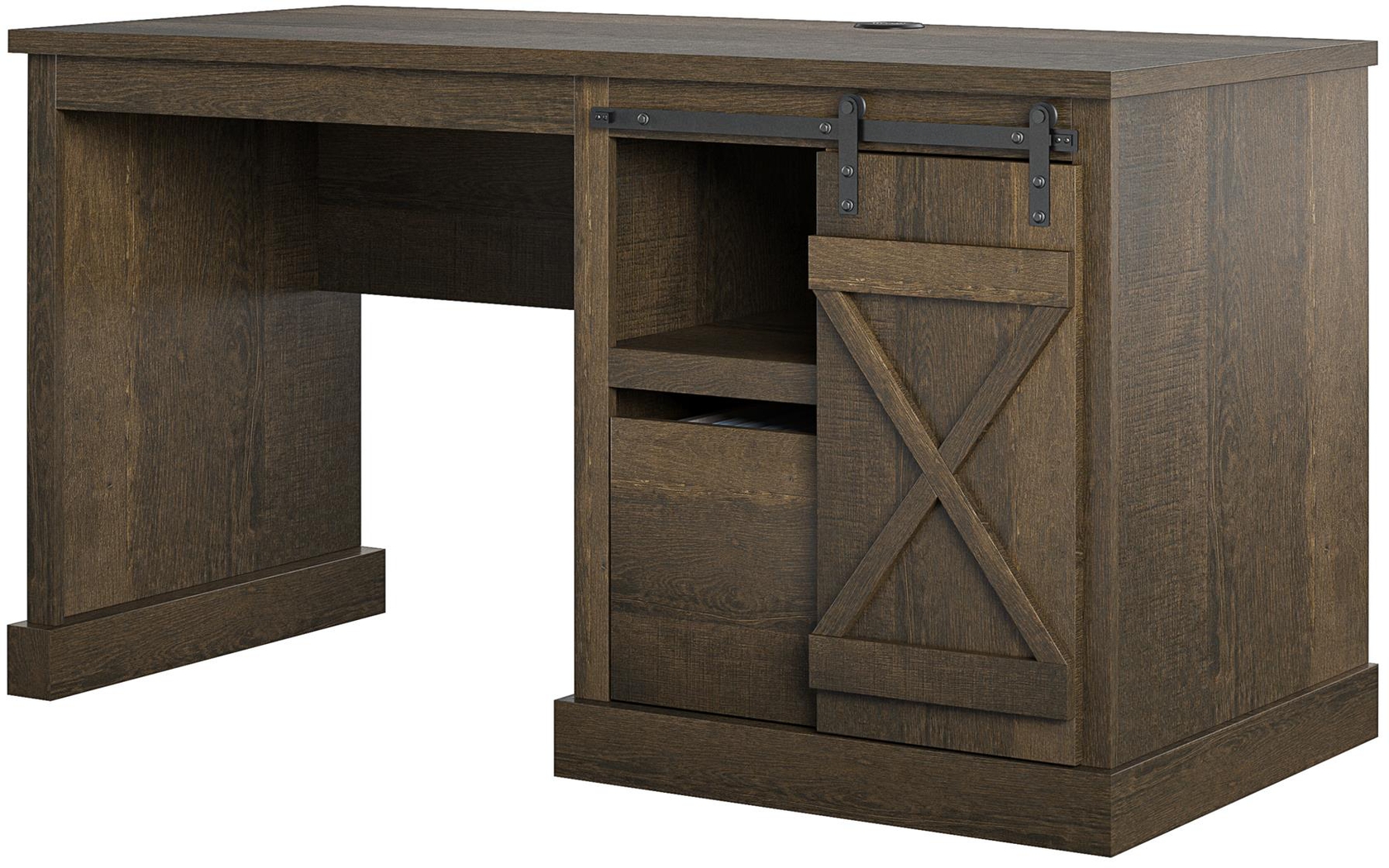 Westrae Oak Desk - Thumbnail - Image 3