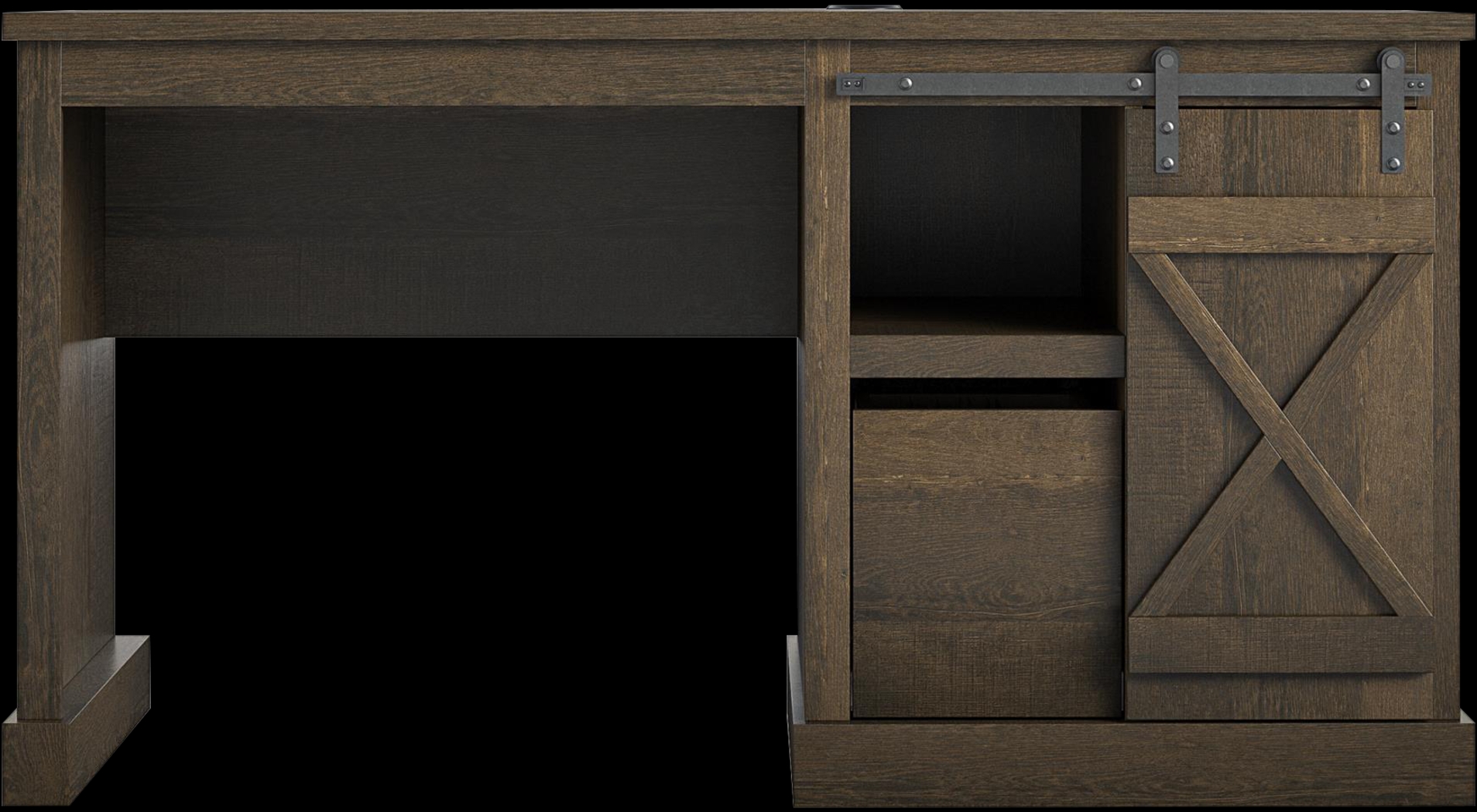 Westrae Oak Desk - Thumbnail - Image 1