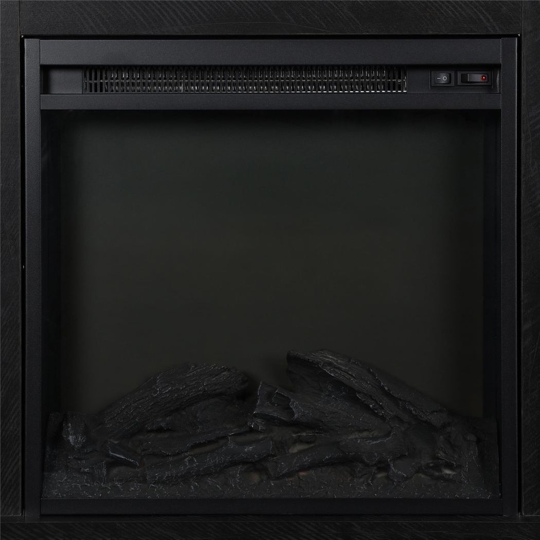 Westral Black 47 in. Console with Electric Fireplace - Thumbnail - Image 6