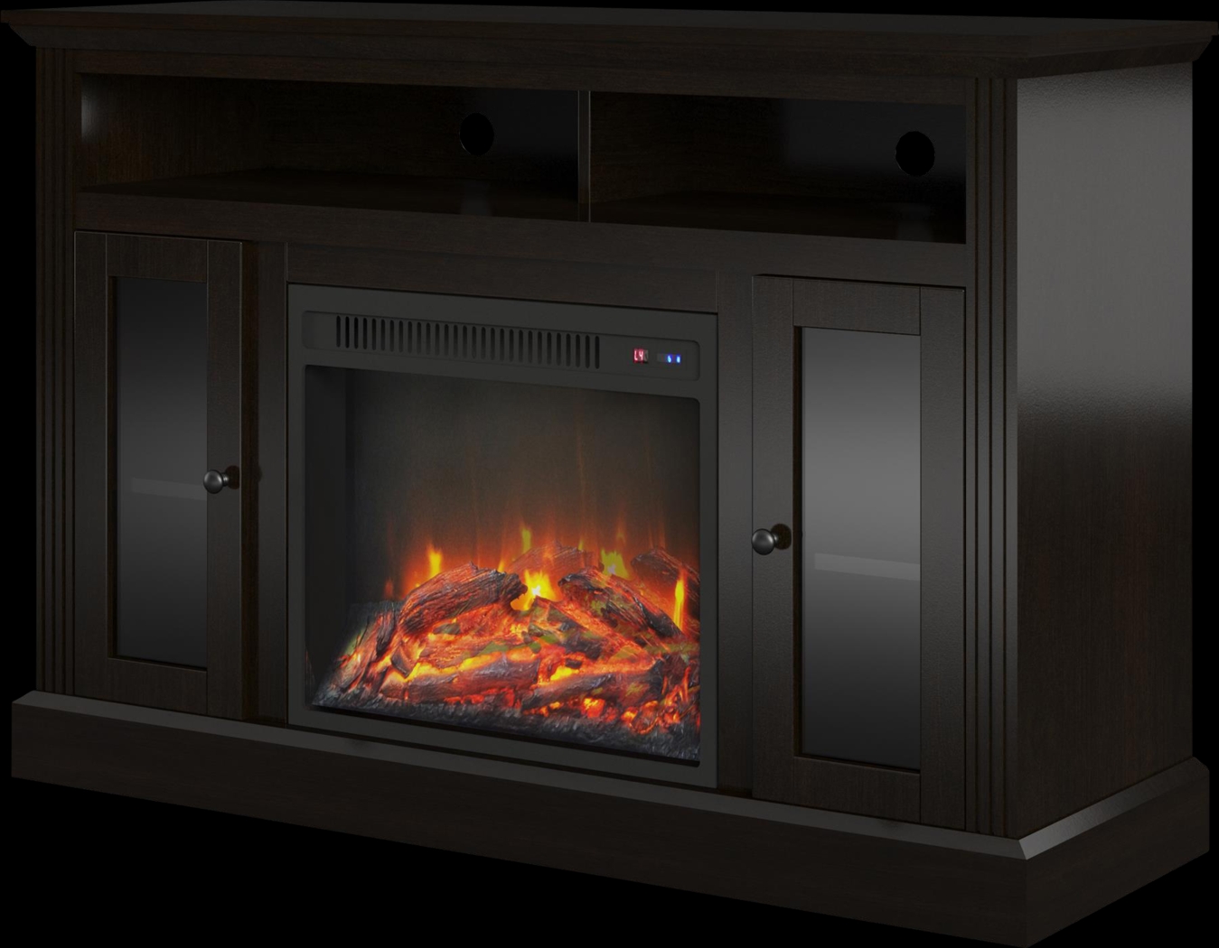 Westral Espresso 47 in. Console with Electric Fireplace - Thumbnail - Image 2