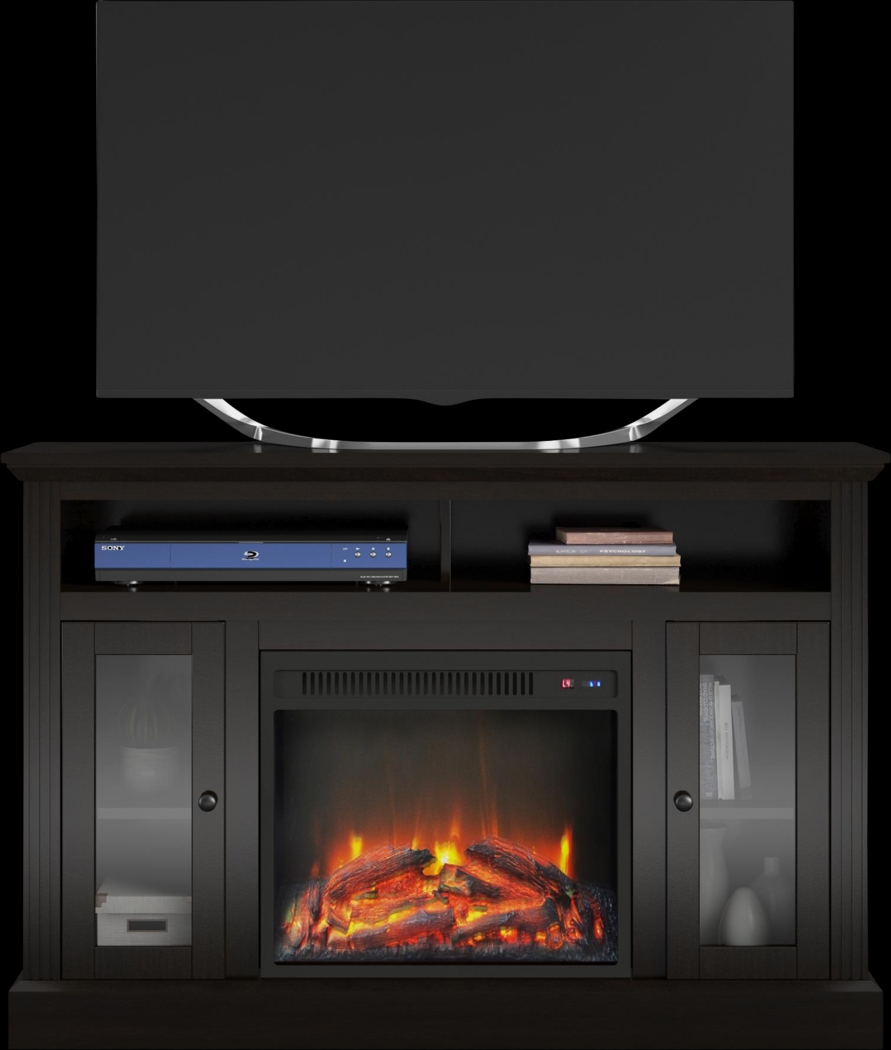 Westral Espresso 47 in. Console with Electric Fireplace - Thumbnail - Image 1