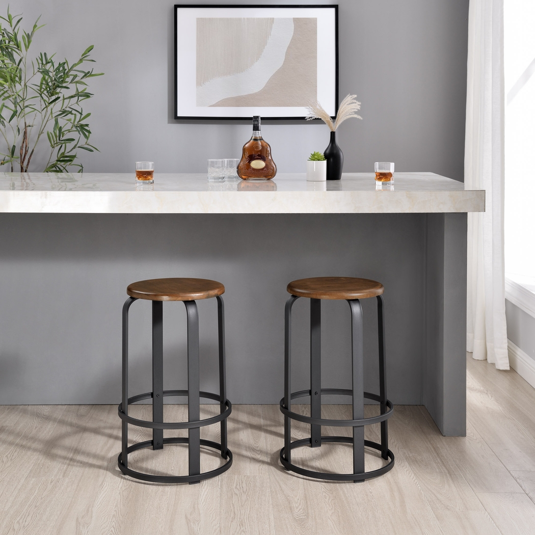 Westray Coffee Counter Height Stool - Thumbnail - Image 3