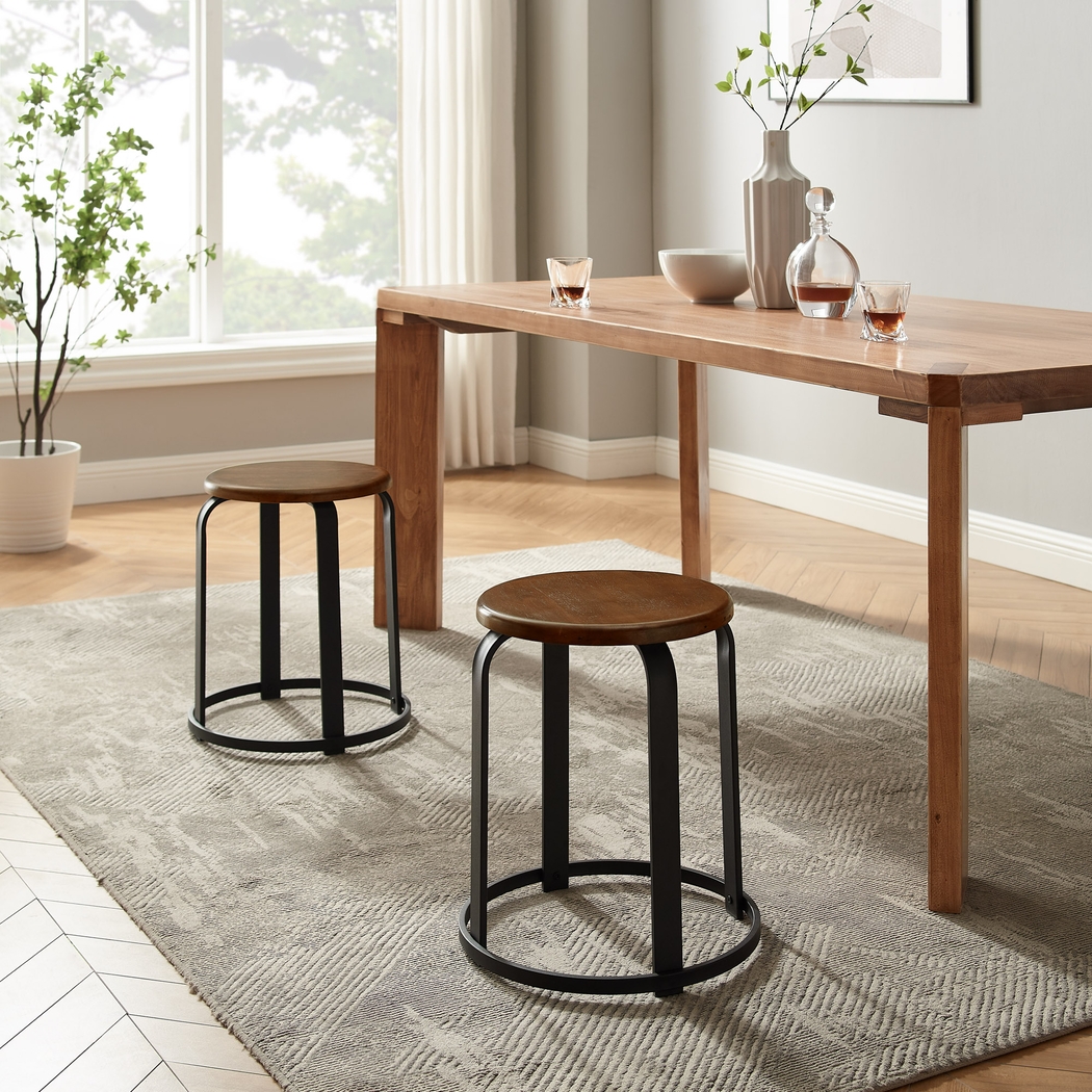 Westray Coffee Dining Stool - Thumbnail - Image 2