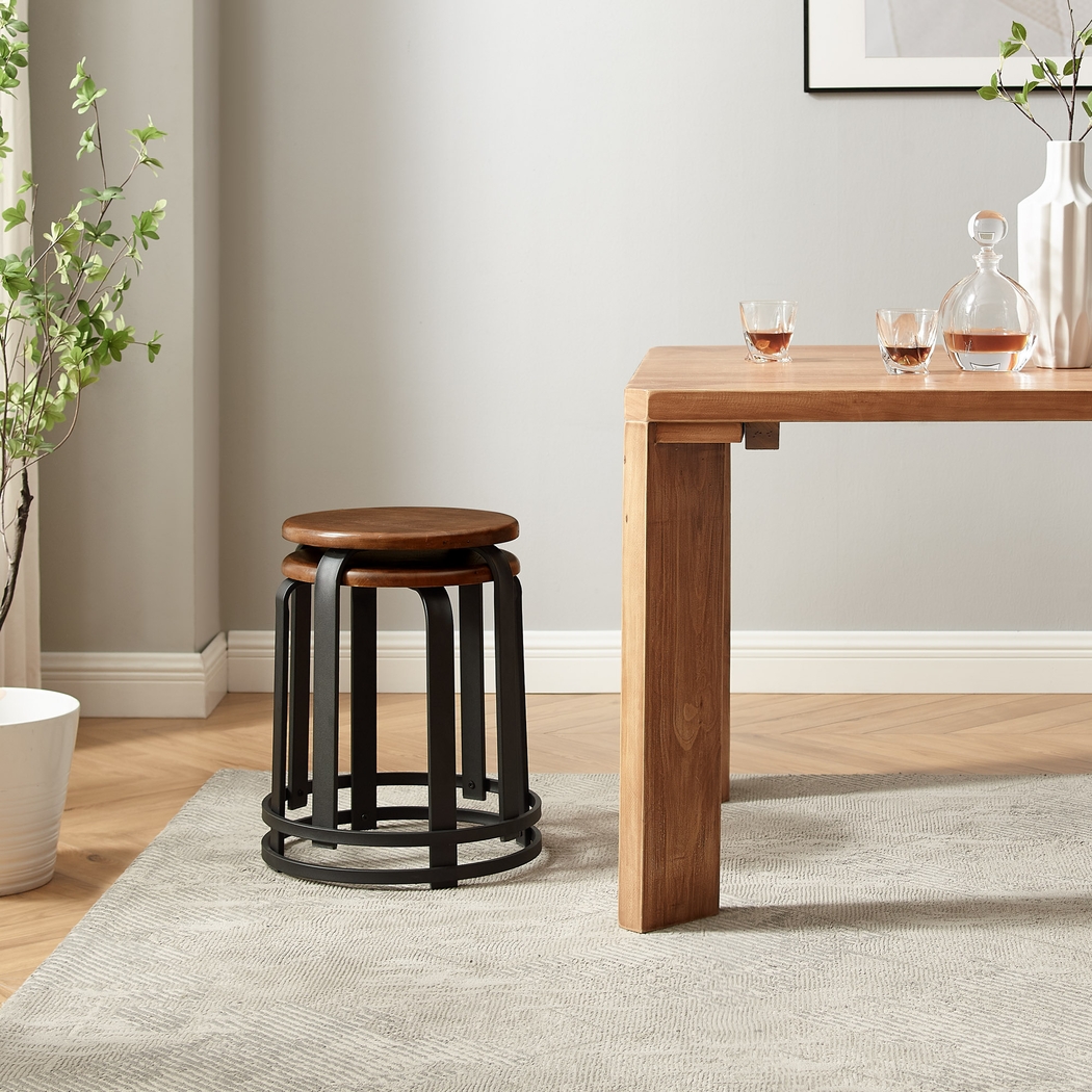 Westray Coffee Dining Stool - Thumbnail - Image 4