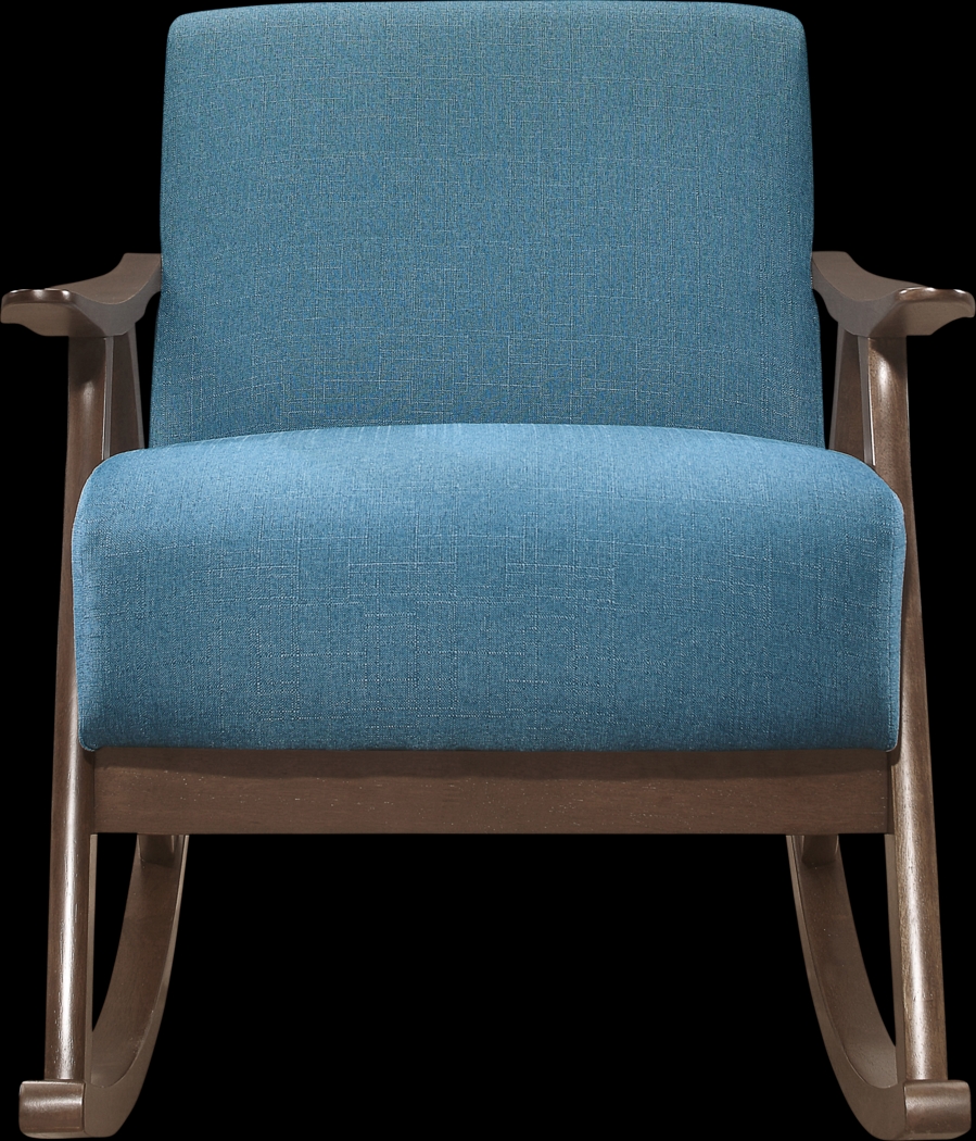Westroll Blue Rocking Chair - Thumbnail - Image 3