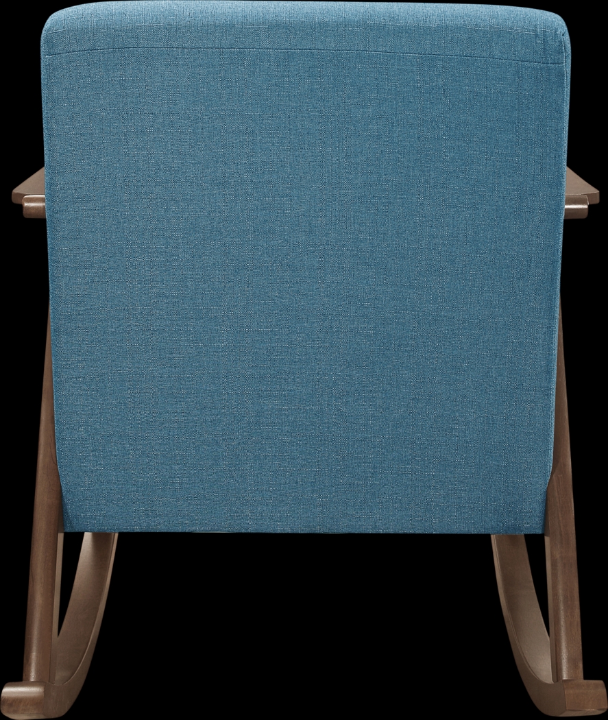 Westroll Blue Rocking Chair - Thumbnail - Image 4