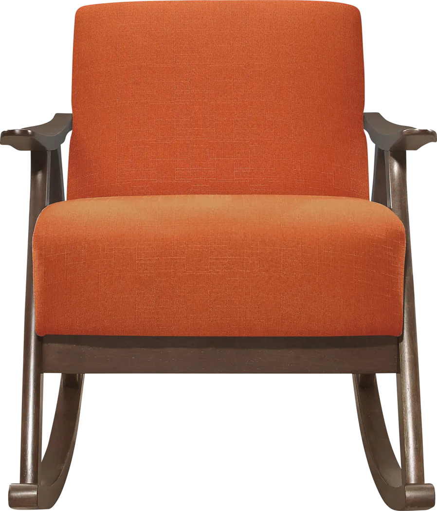 Westroll Orange Rocking Chair - Thumbnail - Image 3