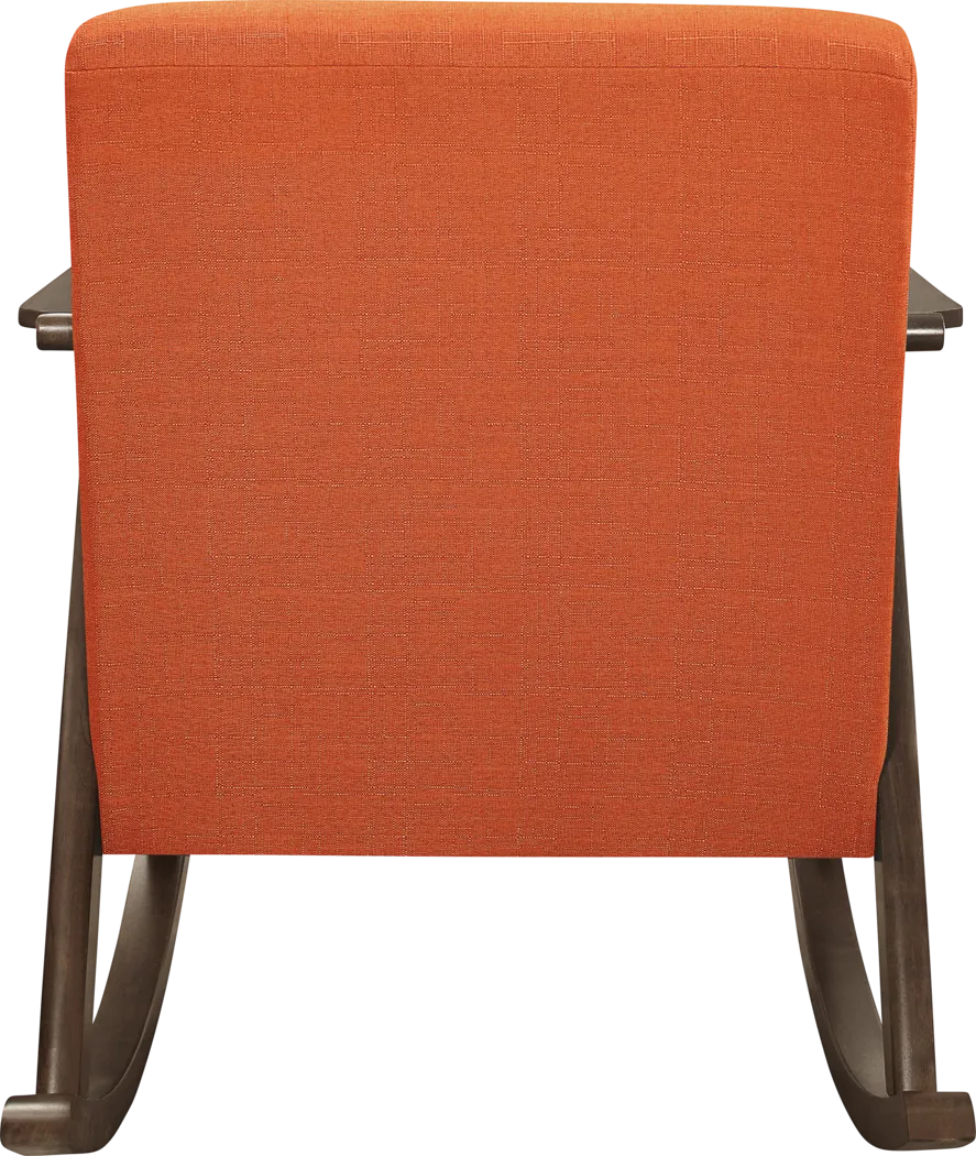 Westroll Orange Rocking Chair - Thumbnail - Image 4