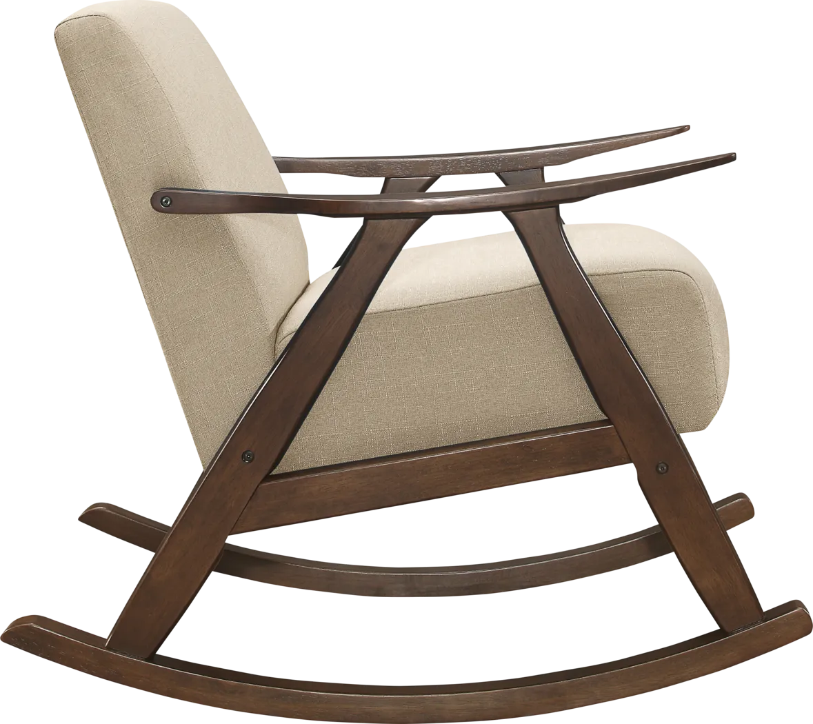 Westroll Tan Rocking Chair - Thumbnail - Image 2