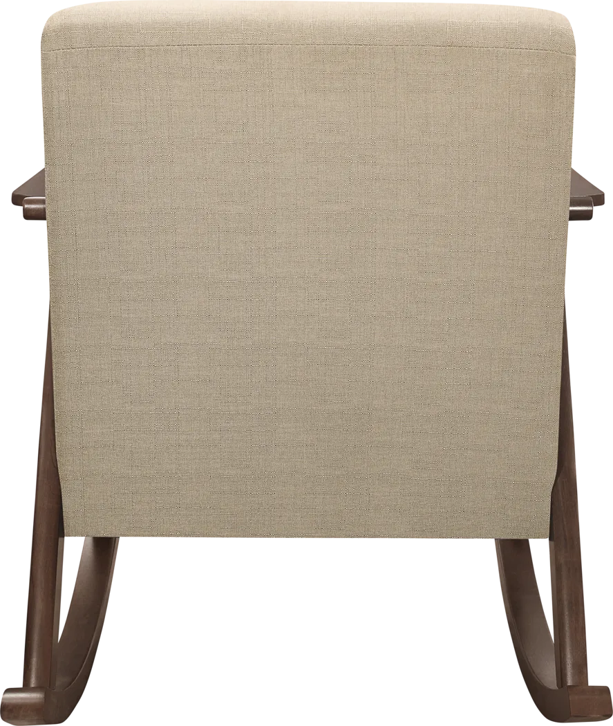Westroll Tan Rocking Chair - Thumbnail - Image 4