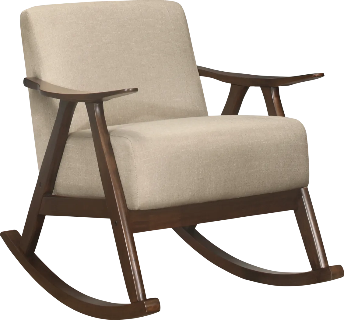 Westroll Tan Rocking Chair - Thumbnail - Image 1