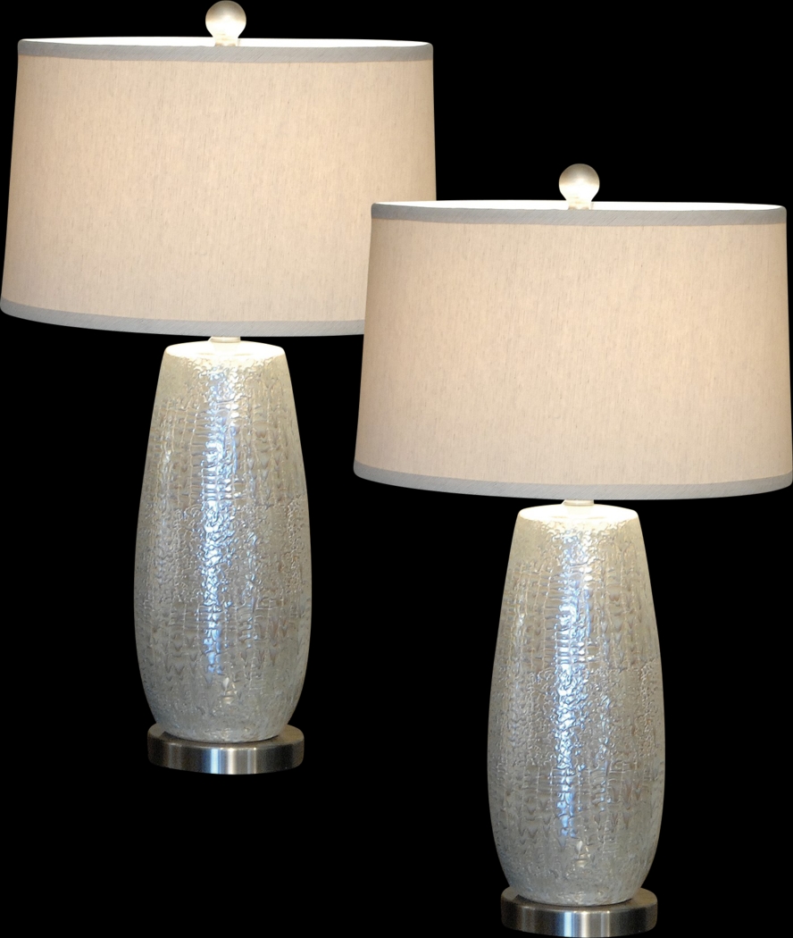 Westway Central Silver Table Lamps, Set of 2 - Thumbnail - Image 1