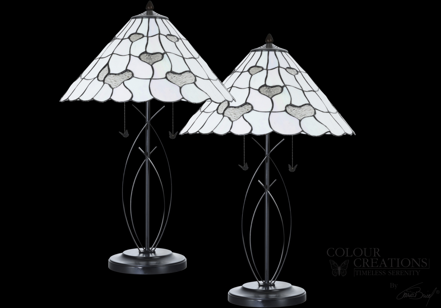 Westwick White Lamp, Set of 2 - Thumbnail - Image 1