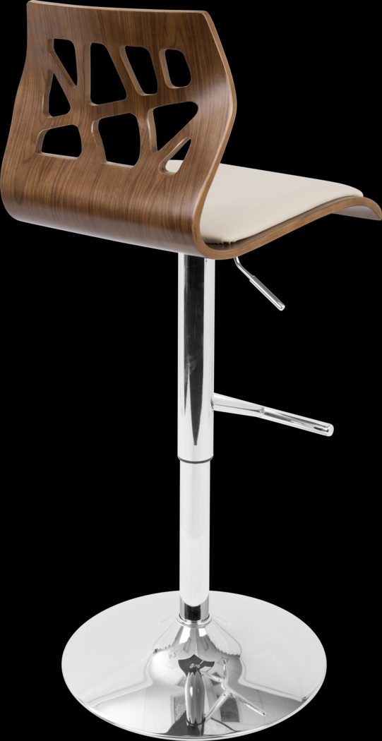 Westwise Cream Adjustable Barstool, Set of 2 - Thumbnail - Image 4