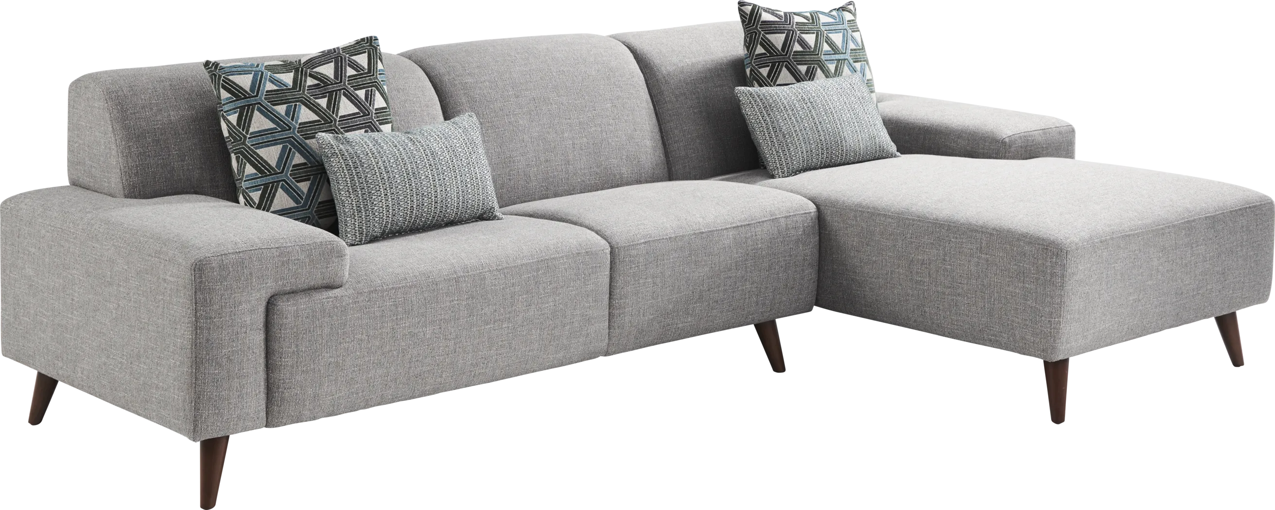Westwood Gray 2 Pc Sectional - Thumbnail - Image 1