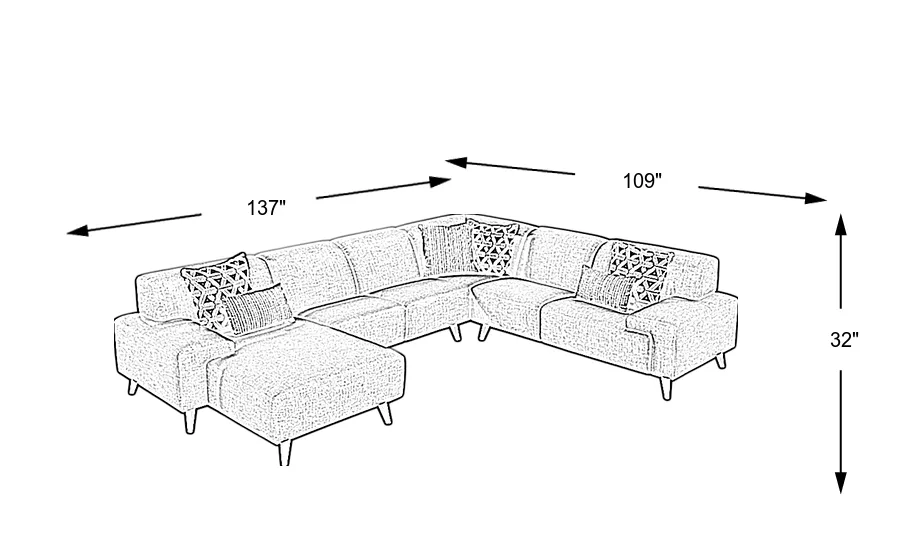 Dimension Image. Please refer to the Dimension Tab on this page for dimension details.